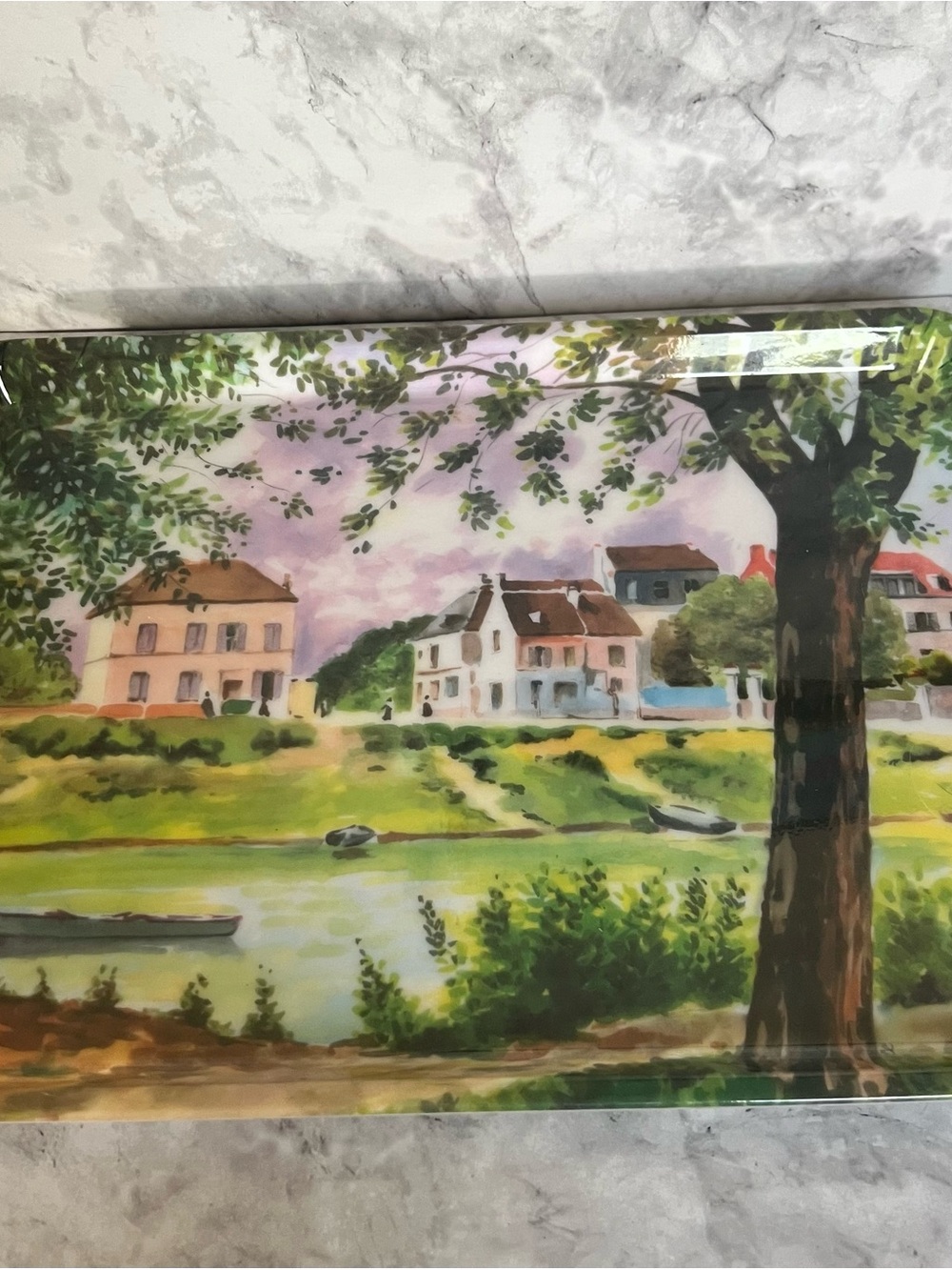 Scenic Riverbank Tray/Wall Art